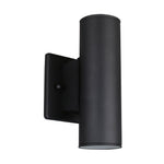 LAMPARA MURO EXTERIOR EGLO RIGA 1 NEGRO GU10X2