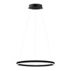 LAMPARA LED COLGANTE INTERIOR EGLO TONARELLA 76W NEGRO 1L 3000K