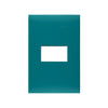 PLACA 1 MODULO C/CHASIS SIMON 25 PLUS VERDE AQUA