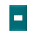 PLACA 1 MODULO S/CHASIS SIMON 25 PLUS VERDE AQUA