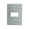 PLACA 1 MODULO S/CHASIS SIMON S26 VERDE TURQUEZA