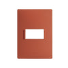 PLACA 1 MODULO S/CHASIS SIMON S26 ROJO CORAL