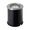 LAMPARA LED EMPOTRABLE PISO EXTERIOR CALUX 3W ACERO INOXIDABLE 3000K