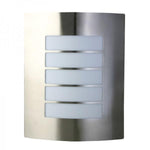 LAMPARA MURO EXTERIOR CALUX 8143 ACERO INOXIDABLE E27