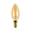 FOCO LED VELA VINTAGE 1906 LEDVANCE 3.5W 2500K E12 DIMEABLE