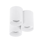 LAMPARA LED PLAFON INTERIOR EGLO LASANA 9.9W BLANCO 3000K GU10X3