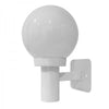 LAMPARA MURO EXTERIOR CALUX ANTORCHA C/GLOBO BLANCO E27