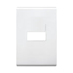 PLACA 1 MODULO C/CHASIS BTICINO MODUS RESTYLE BLANCO