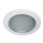 LAMPARA EMPOTRABLE INTERIOR CALUX C/CRISTAL 13.2CM BLANCO E27