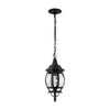 FAROL COLGANTE EXTERIOR TECNOLITE SIENA II CAFE E27