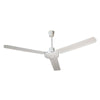 VENTILADOR INDUSTRIAL 56" MASTERFAN HERCULES  3 ASPAS SIN LUZ 5 VELOCIDADES ACABADO BLANCO INCLUYE CONTROL DE PARED