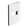 PLACA 1 MODULO C/CHASIS NEGRO ESTEVEZ UNNO BLANCO