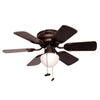 VENTILADOR 30" MASTERFAN PETIT 6 ASPAS REVERSIBLE CHOCOLATE /MAPLE ACABADO CHOCOLATE