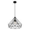 LAMPARA COLGANTE INTERIOR TECNOLITE HOME VOLIER NEGRO E27 GRANDE
