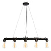 LAMPARA COLGANTE INTERIOR TECNOLITE HOME INDUSTRIK NEGRO RUSTICO E27X5