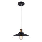 LAMPARA COLGANTE INTERIOR TECNOLITE HOME EPOCA NEGRO + ORO ANTIQUE E27 GRANDE